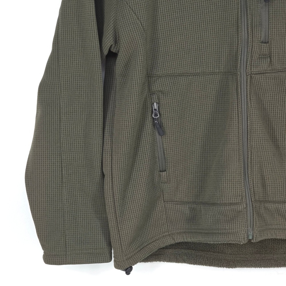 10,000 Ft Above Sea Level Fleece Jacket Mens Large Gorp Checked Full Zip Outdoor - Picture 10 of 15